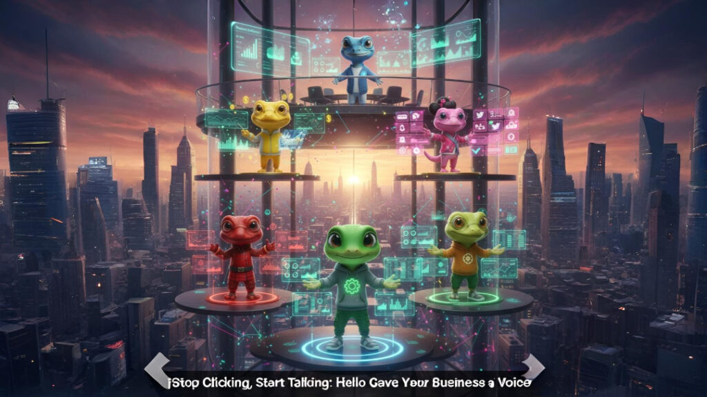 Stop Clicking and Start Talking!