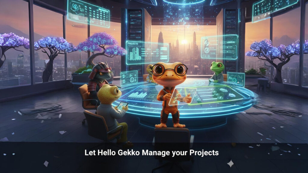 Let gekko manage your projects